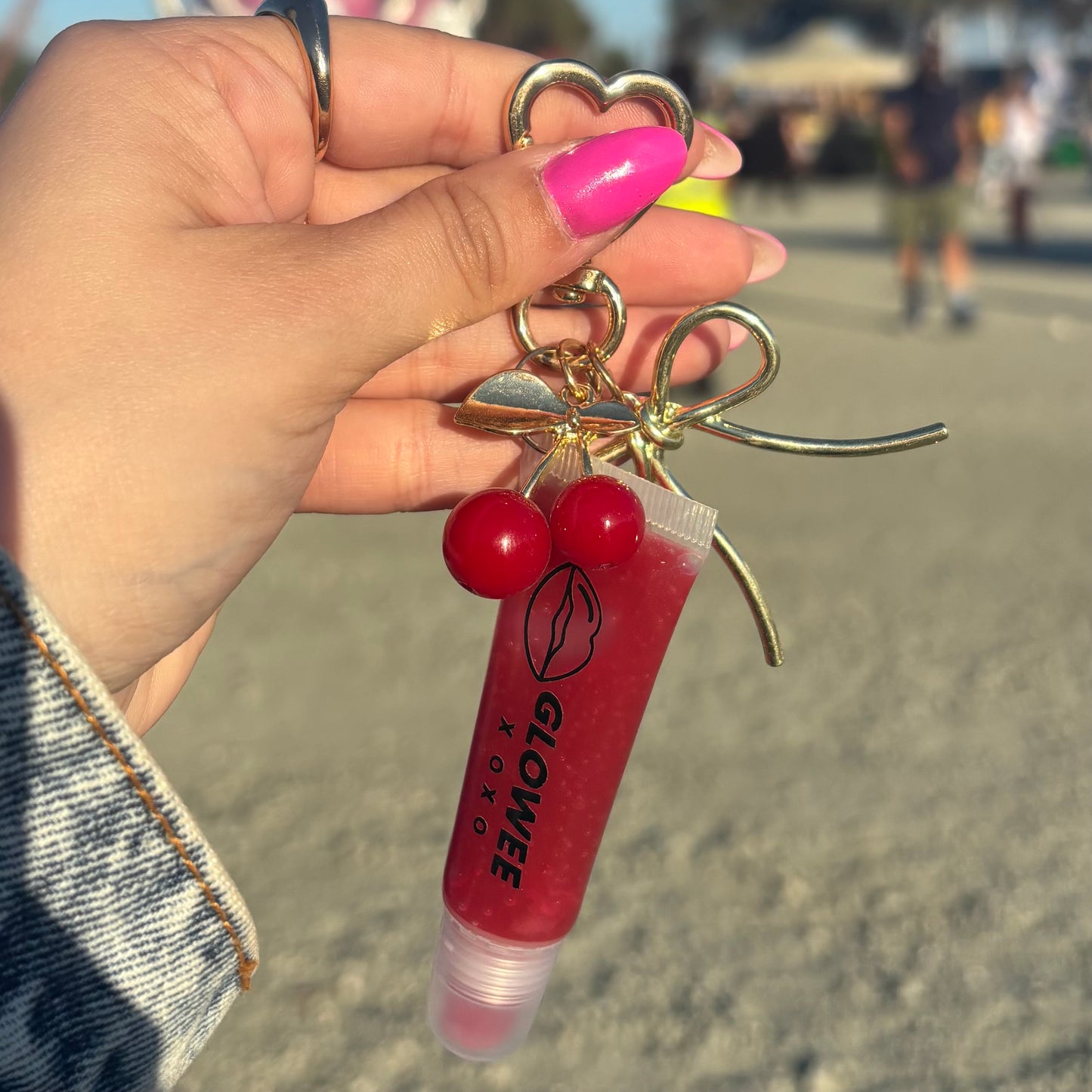 Cherry Keychain 🍒